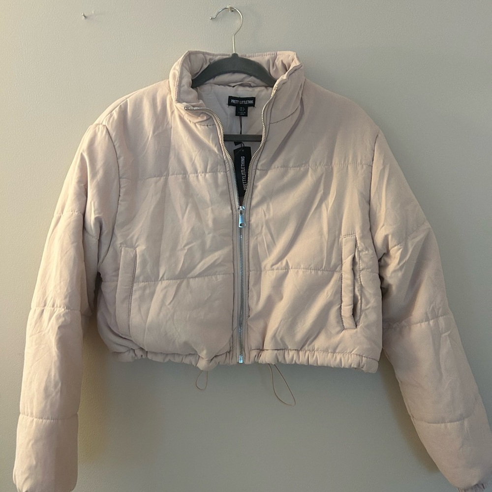 PLT Puffer Cropped Jacket